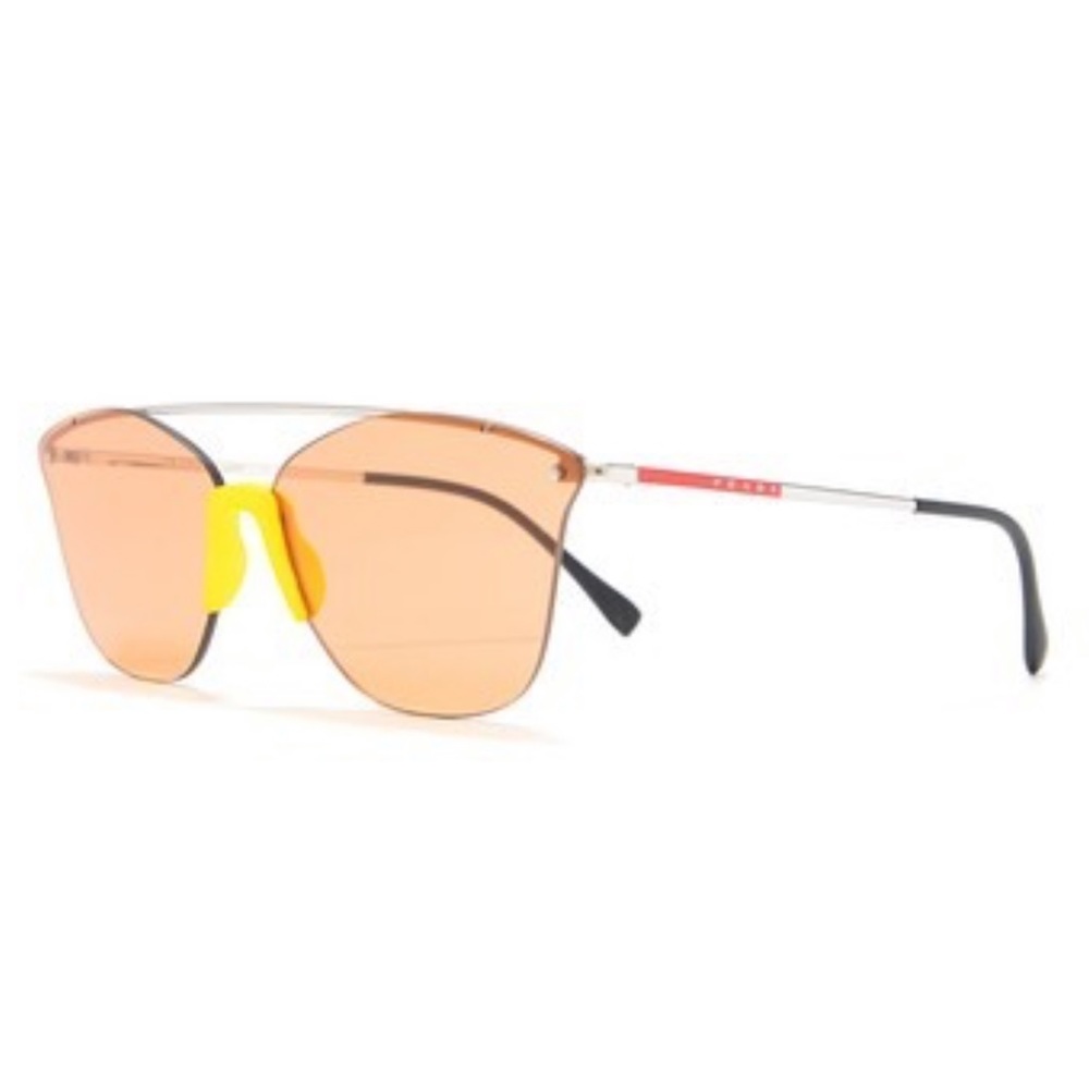 NWT PRADA LINEA ROSSA 64mm Cat Eye Sunglasses - Picture 4 of 9